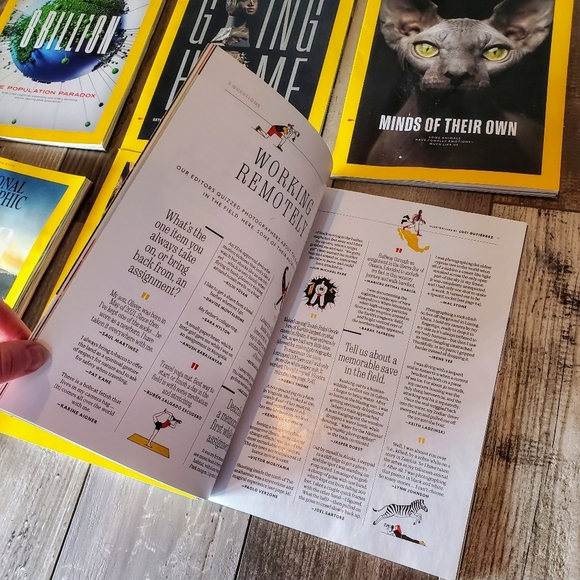 National Geographic Magazine Bundle 6pc - Picture 7 of 16